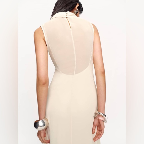 Reformation Greta Dress Alabaster - Picture 5 of 11